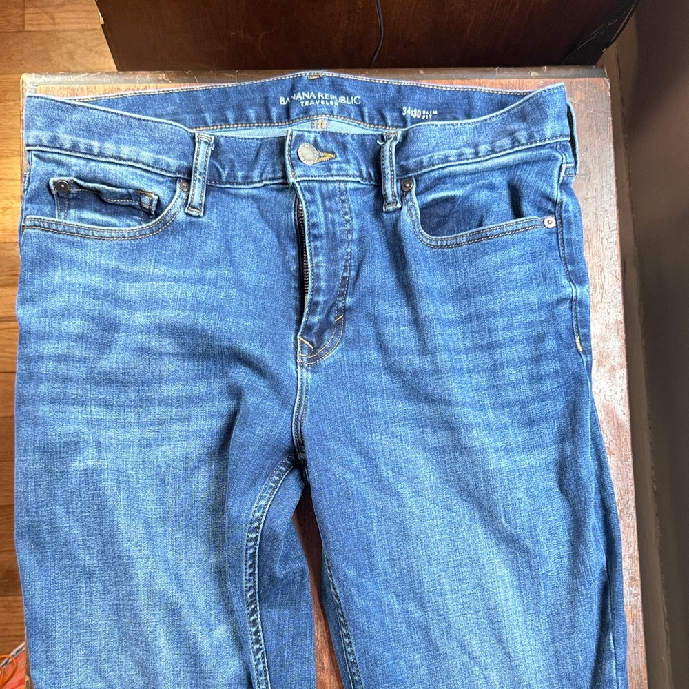 Banana Republic Indigo Denim Pants